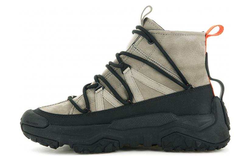 Palladium Off grid CRS NBK WP+ Thermal Abrasion Resistant Cushioning Waterproof Crew Outdoor Boots Unisex Dark Khaki