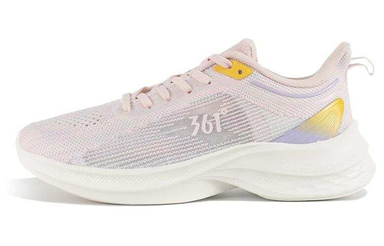 361° Versatile Cushioning Abrasion Resistant Cushioning, Wear Resistant Low top Running Shoes Women's Pink Yellow