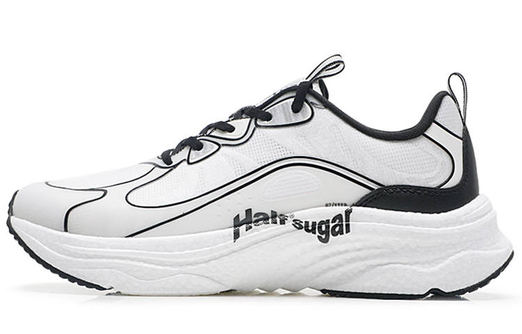 XTEP Cushioning Slip Resistant Cushioning Slip Resistant Low top Running Shoes Women's White Black