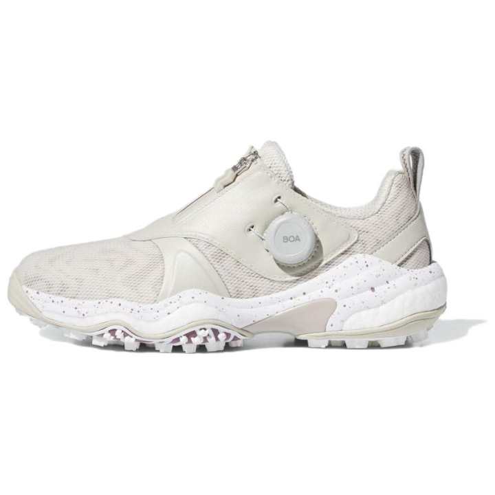 Adidas Adidas Codechaos Soft And Comfortable Slip Resistant Abrasion Resistant Low top Golf Shoes Women's Ivory White