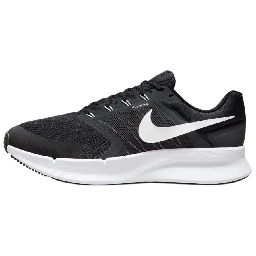 Nike Nike Run Swift 3 Low top Casual Running Shoes Men's Black White Wide Fit