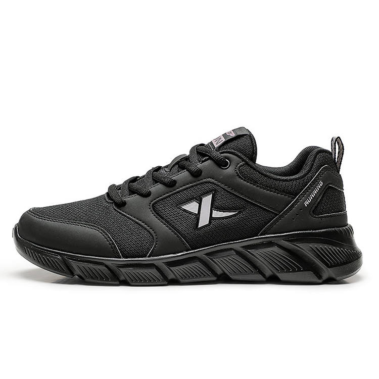 XTEP Breathable And Lightweight Low top Casual Running Shoes Women's Black Purple