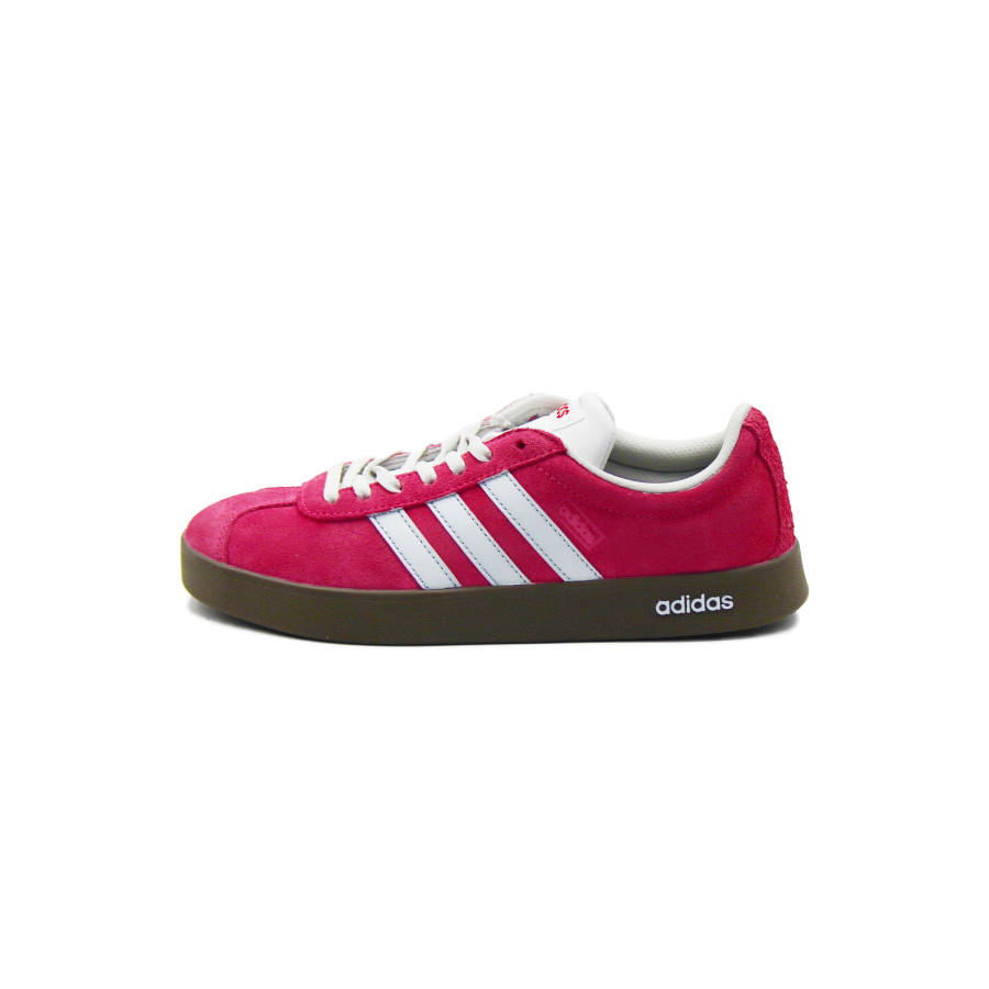 Adidas Adidas VL COURT 2.0 Slip Resistant Abrasion Resistant Low top Skateboard Shoes Unisex Red