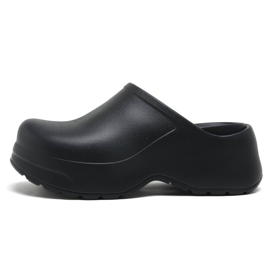 Jeep EVA Abrasion Resistant Closed Toe Slippers Women's Black