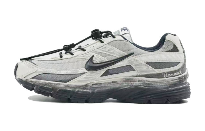 Nike Nike Initiator Cushioning Slip Resistant Abrasion Resistant Low top Running Shoes Men's Light Gray
