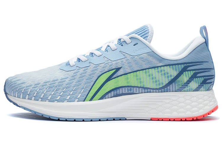 Li-Ning Li Ning Red Hare 1 Cushioning Slip Resistant Cushioning Slip Resistant Low top Running Shoes Men's Blue White