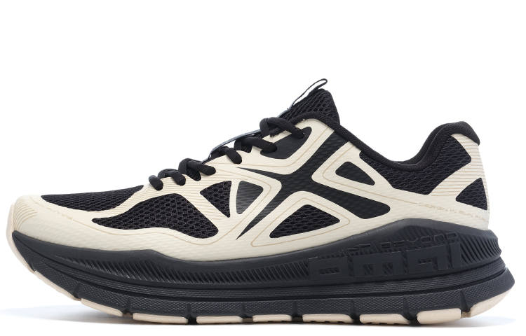 BMAI Expedition Pure Low Top Running Shoes Men's Black White