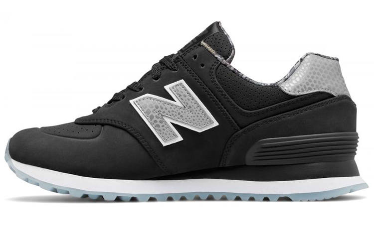 New Balance New Balance 574 Luxe Black Snakeskin Women's
