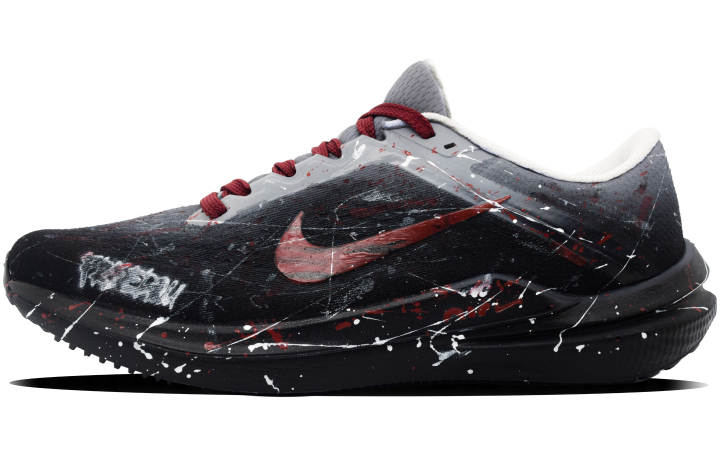 Nike Nike Air Winflo 10 Cushioning Slip Resistant Cushioning Slip Resistant Low top Running Shoes Men's Black Red