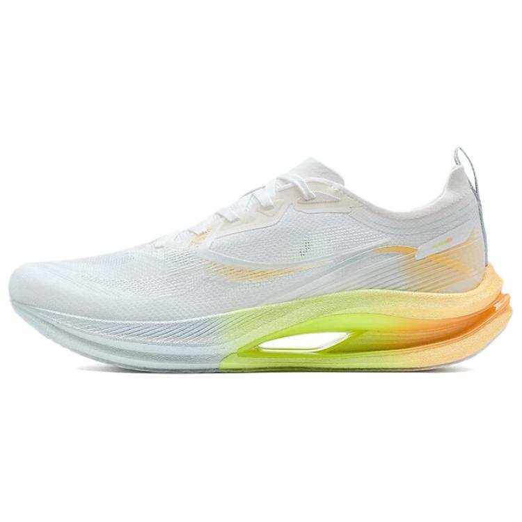 XTEP Cushioning Coverage Low top Casual Running Shoes Women's White Orange