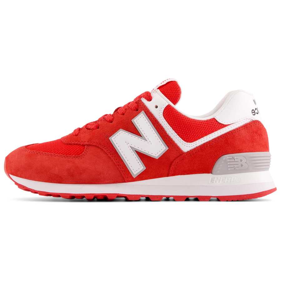 New Balance New Balance NB 574 Low top Casual Shoes Unisex Red White