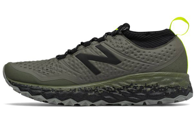 New Balance New Balance Fresh Foam Hierro Running Shoes Men's Low Top Army Green/Black/Gray