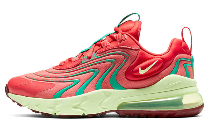 Nike Nike Air Max 270 React Eng 'Track Red Neptune Green' Gs