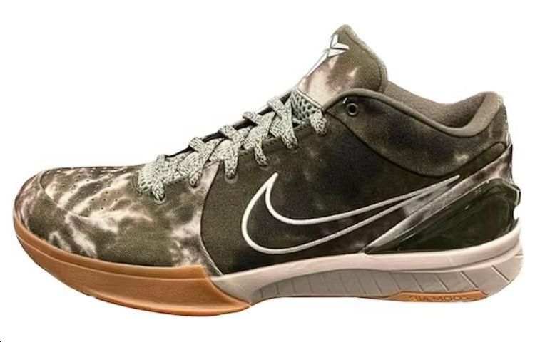 Nike Nike X Undefeated Kobe 4 Protro 'Olive Tie Dye Friends And Family'