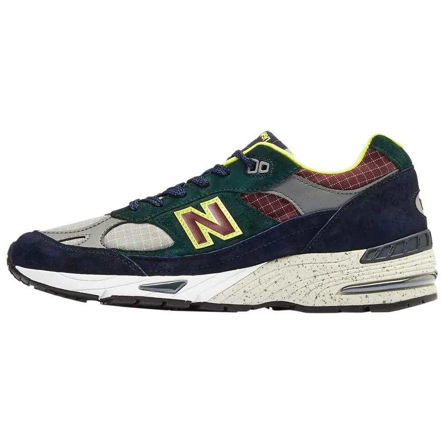 New Balance New Balance NB 991 Running Shoes Men's Purple Green Red