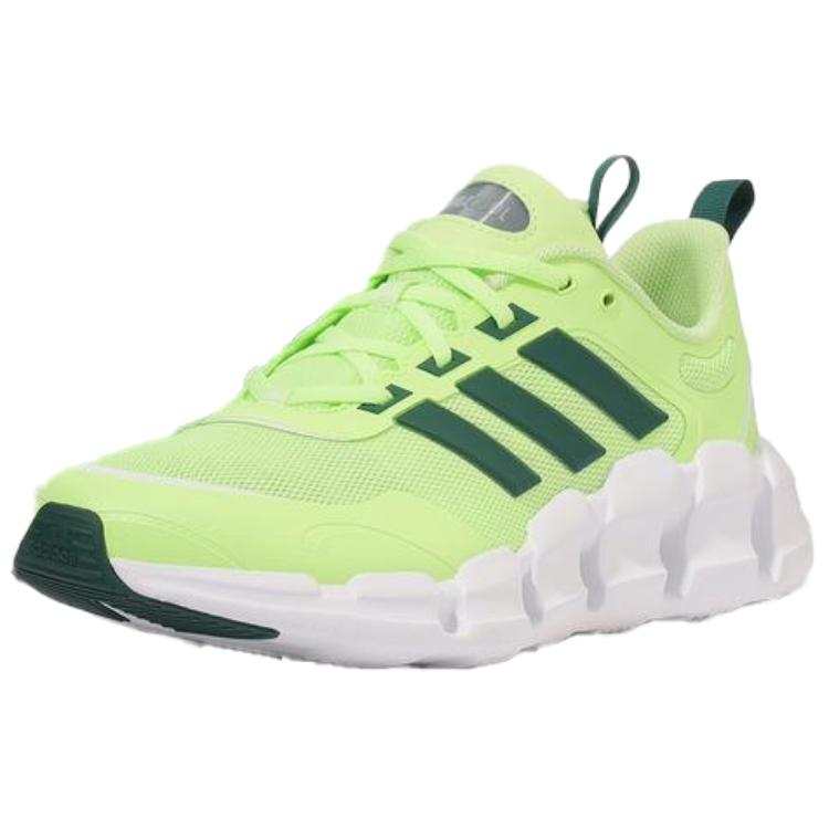 Adidas Adidas Ventice Slip Resistant Abrasion Resistant Low top Marathon Running Shoes Unisex Yellow Green