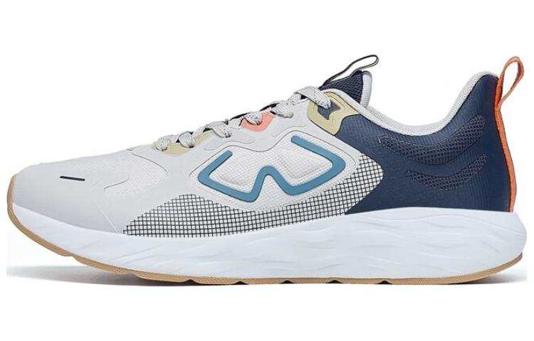 XTEP Fashion Trend Cushioning Slip Resistant Abrasion Resistant Breathable Lightweight Low top Running Shoes Men's