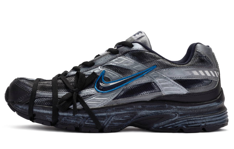 Nike Nike Initiator Low top Casual Running Shoes Men's Silver Black Blue