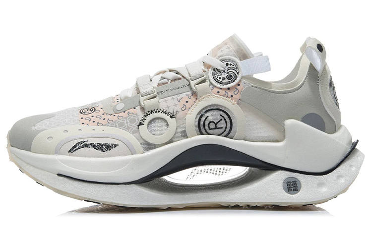 Li-Ning Li Ning Shadow CRC Textile, Synthetic Leather Abrasion Resistant Breathable Abrasion Resistant Breathable Low top