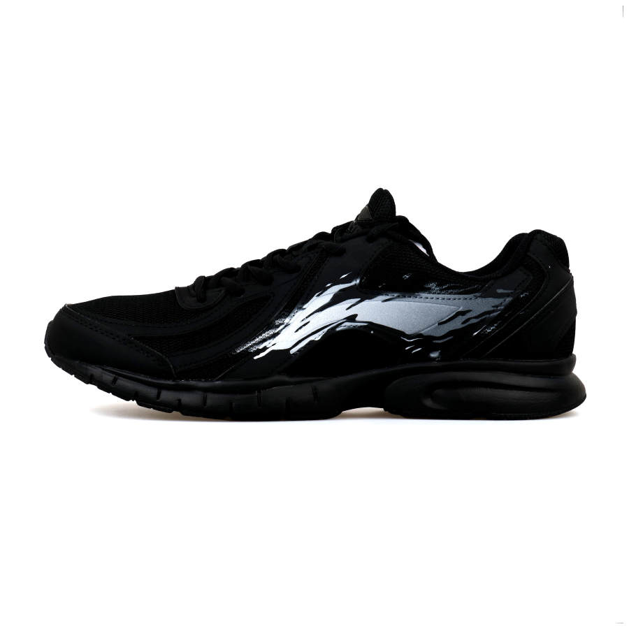 Li-Ning Li Ning Slip Resistant, Abrasion Resistant, Breathable Low top Casual Running Shoes Men's Black