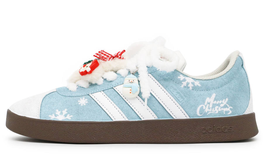 Adidas Adidas VL COURT 2.0 German Army Trainers Unisex Low Top Blue/White