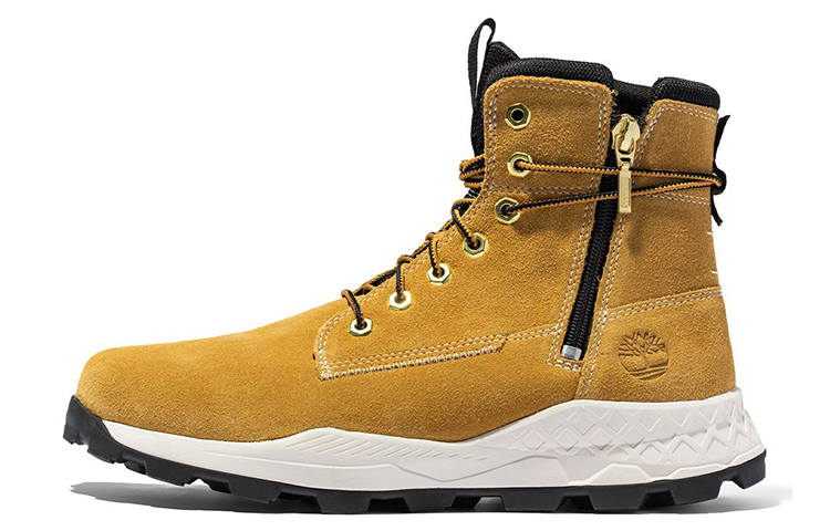Timberland Timberland Brooklyn Side Zip Boot 'Wheat Nubuck With Camo'