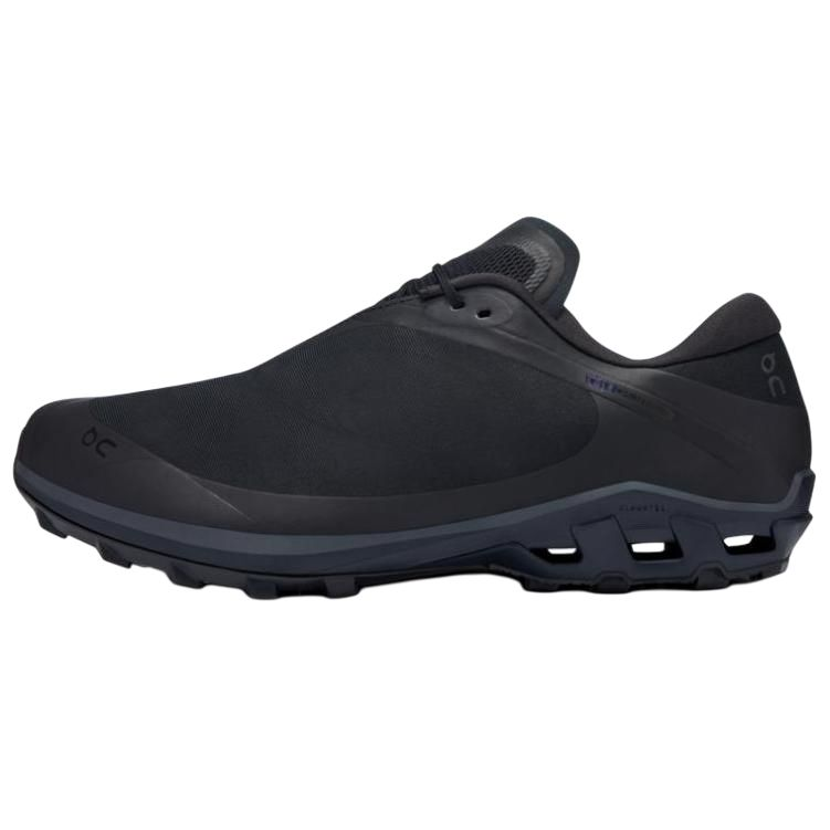 On x POST ARCHIVE FACTION PAF Cloudventure Peak Mesh, Nylon Low top Running Shoes Men's Black