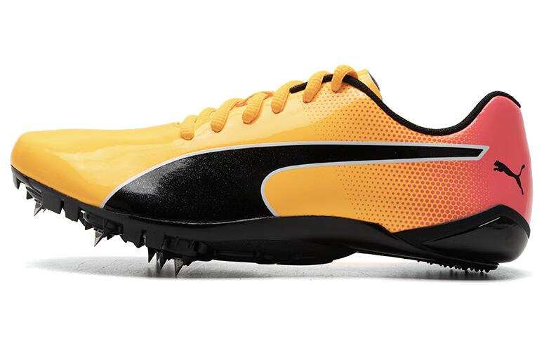 PUMA EvoSPEED Comfortable Slip Resistant And Breathable Low top Running Shoes Unisex Yellow