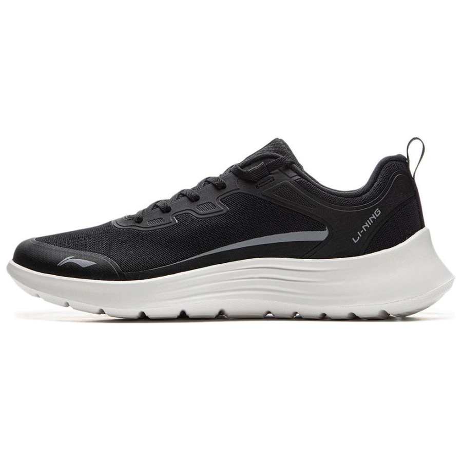 Li-Ning Li Ning Light Strings Textile, TPU Cushioning Slip Resistant Abrasion Resistant Breathable Lightweight Low top