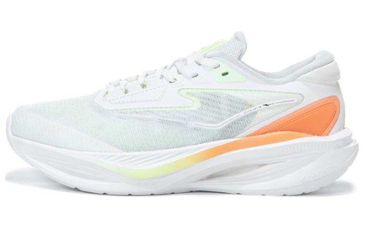 Erke Yufeng 4.0 Cushioning Abrasion Resistant Slip Resistant Low top Running Shoes Women's White Green