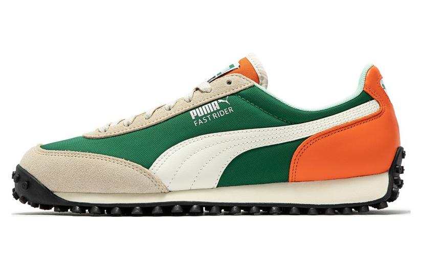 PUMA Puma Fast Rider Beige Green Orange