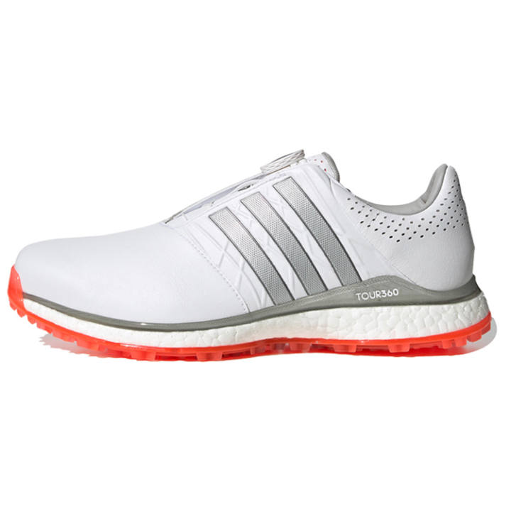 Adidas Adidas Tour360 XT SL Boa 2.0 Golf Shoes 'Cloud White Silver Metallic Solar Red'