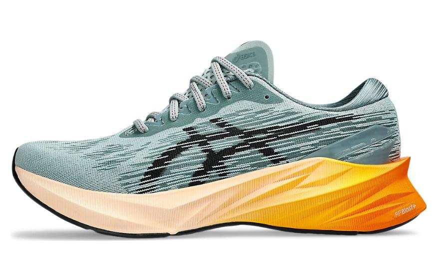 Asics Novablast 3 Textile, Synthetic Leather, Mesh Cushioning Abrasion Resistant Breathable