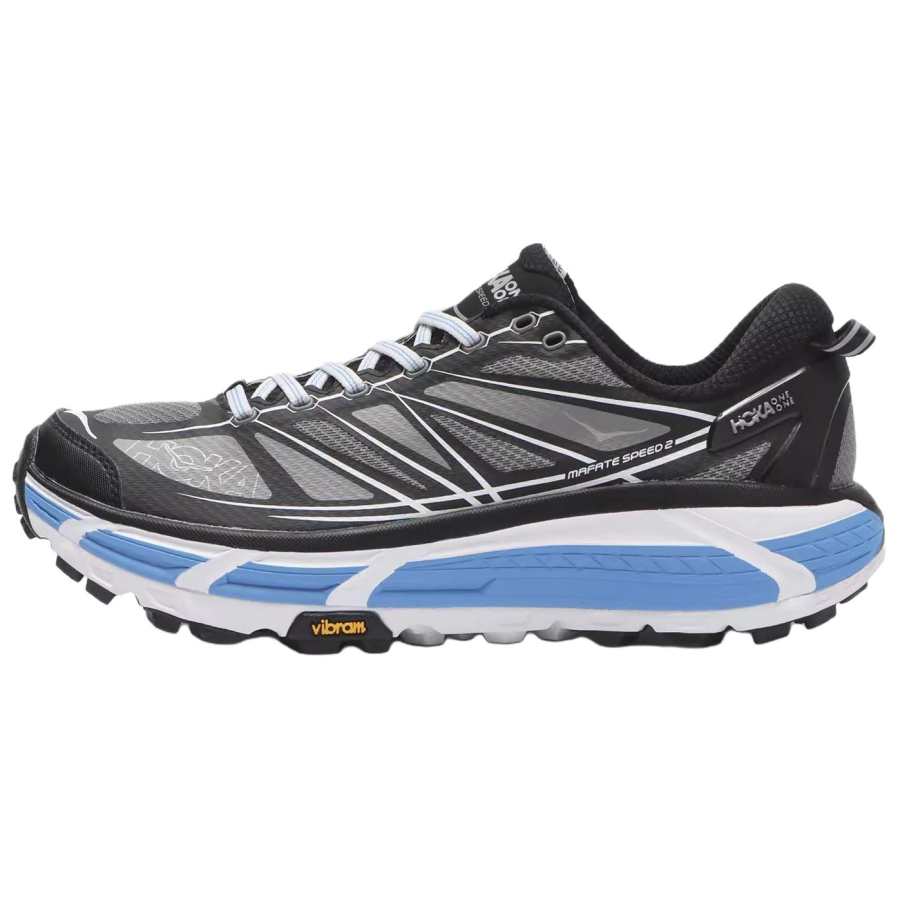 HOKA ONE ONE Mafate Speed 2 Low top Casual Running Shoes Unisex Black White