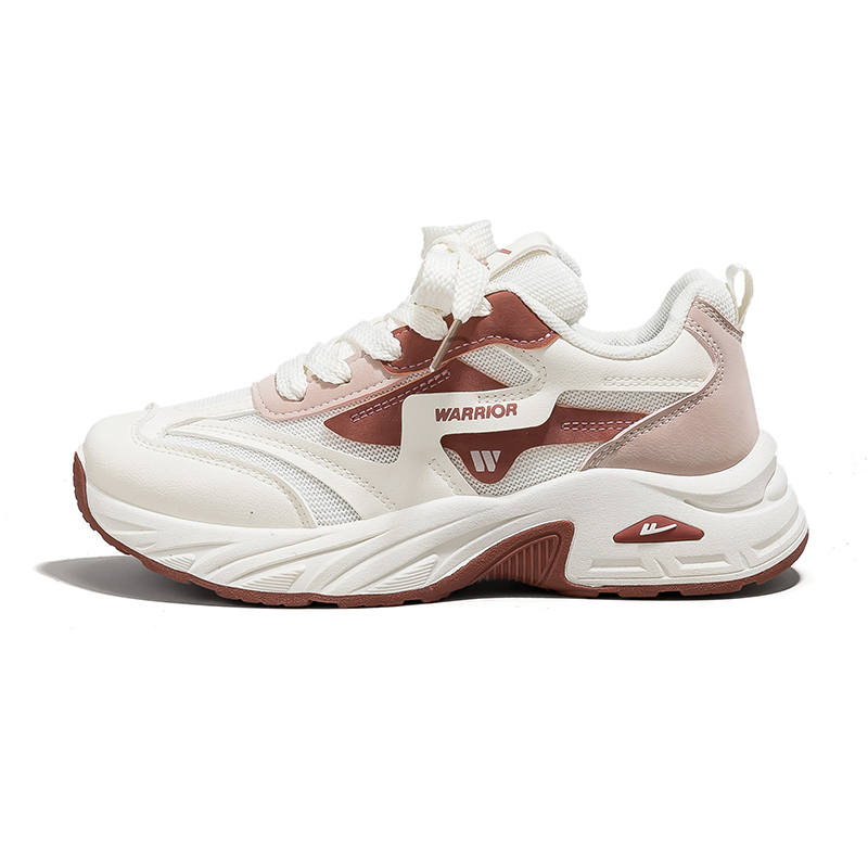 Warrior Textile, Synthetic Leather Abrasion Resistant Lightweight Height Increasing Low top Pvo Running Shoes Women's