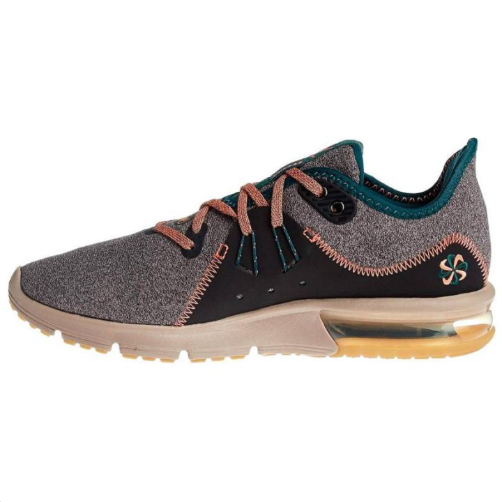 Nike Nike Air Max Sequent Low top Casual Running Shoes Women's Gray Pink
