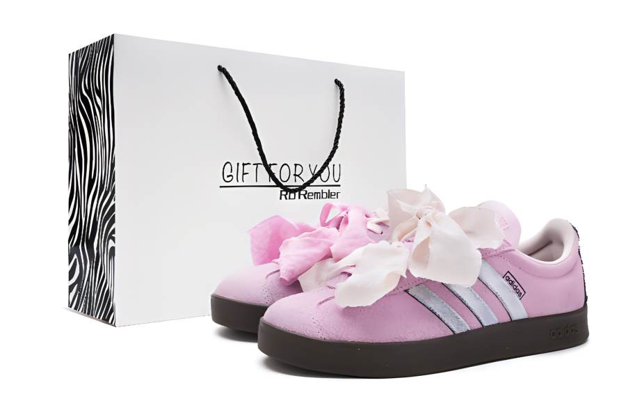 Adidas Adidas VL COURT 2.0 Low top Skateboard Shoes Unisex Pink
