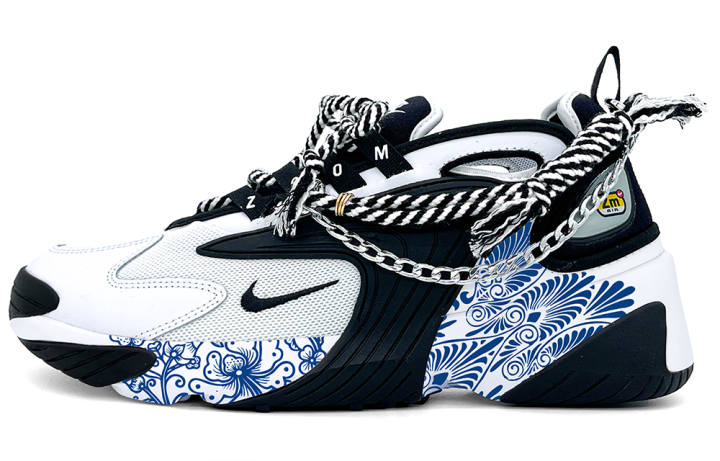 Nike Nike Zoom 2K Mesh, Textile Cushioning Breathable Coverage Low top Marathon Running Shoes Unisex Blue