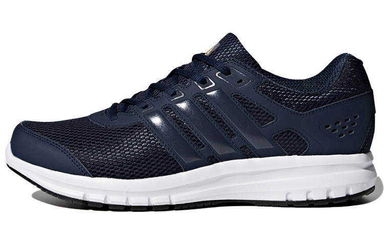 Adidas Adidas Duramo Lite Abrasion Resistant Breathable Low top Running Shoes Men's Navy Blue