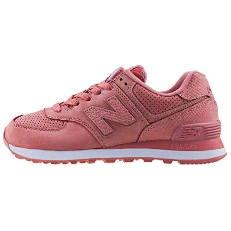 New Balance New Balance NB 574 Comfortable Fabric Low top Running Shoes Women's Cameo Brown