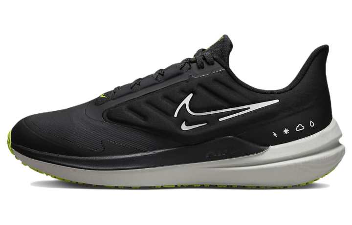 Nike Nike Air Zoom Winflo 9 Shield 'Black White Volt'
