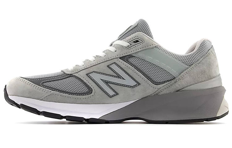 New Balance New Balance NB 990 V5 Vintage Low top Casual Running Shoes Men's Heritage Gray Made In USA 4E Width