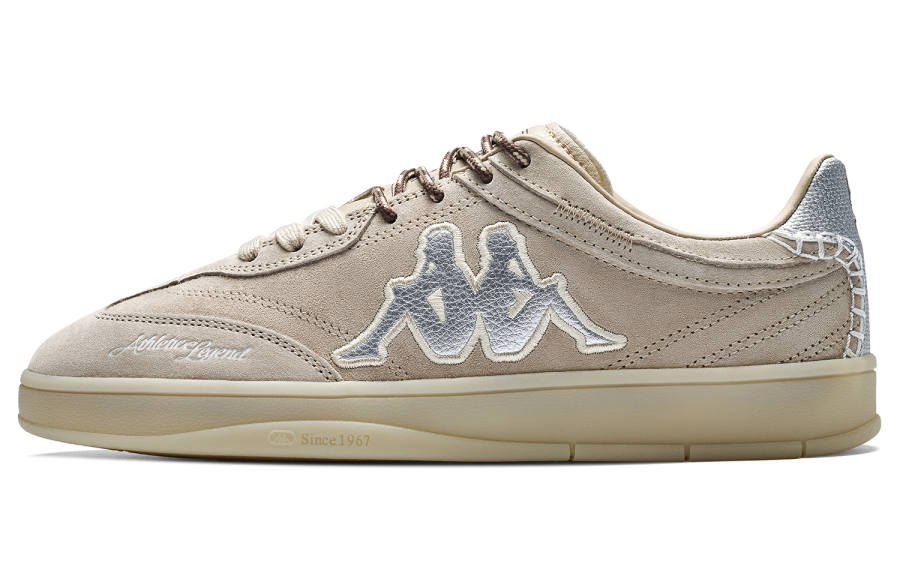 Kappa Tifo Back to Back Low top Skateboard Shoes Unisex Beige