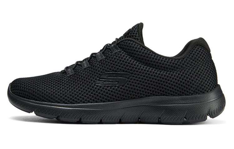 Skechers Cushioning Low top Running Shoes Women's All Black