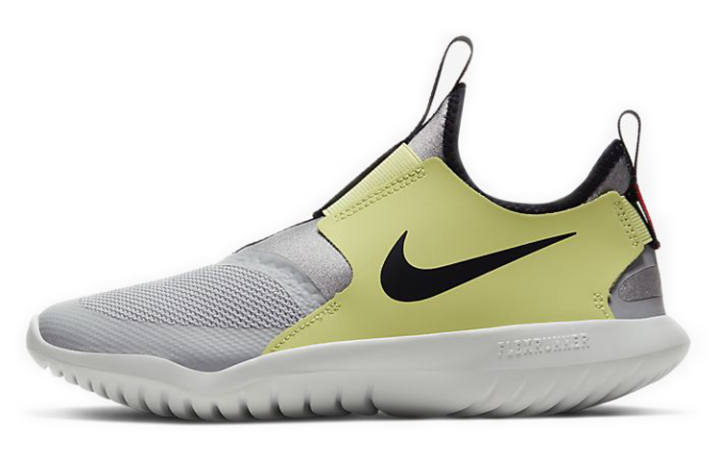 Nike Nike Flex Runner 'Yellow Grey' Gs