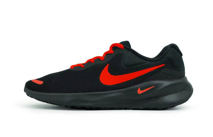 Nike Nike REVOLUTION 7 Abrasion Resistant Low top Running Shoes Men's Red