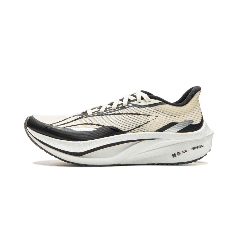 Li-Ning Li Ning Feidian 4 Challenger Low top Training Long Distance Running Sprint Running Shoes Women's Beige Black
