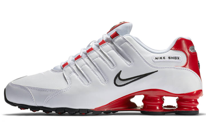 Nike Nike Shox Nz White University Red