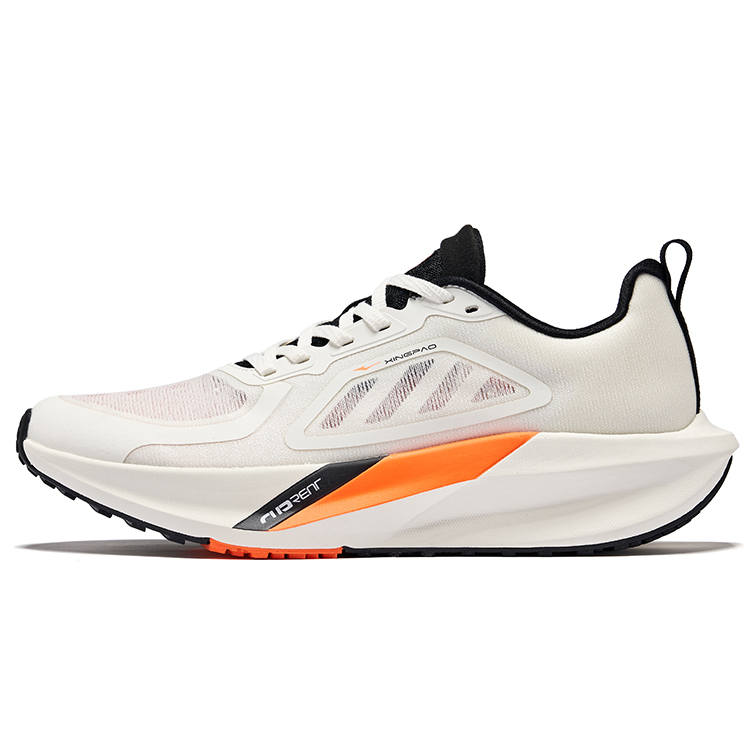 Erke Cushioning Rebound Low top City Commuting Running Shoes Men's Microcrystal White Jet Black