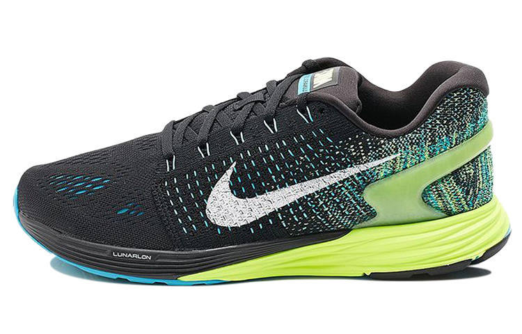 Nike Nike LunarGlide 7 Comfortable And Breathable Fabric Cushioning Slip Resistant Abrasion Resistant Low top Running Shoes